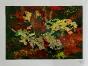 Jean Claude Chastaing - Peinture originale à huile sur photo - Couleurs d'automne