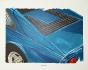 Jerry KOH - Estampe originale - Lithographie - Ferrari La petite bleue d'un certain Bardinou